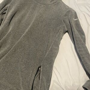 Nike Women's Cowl Neck Gray Sweater